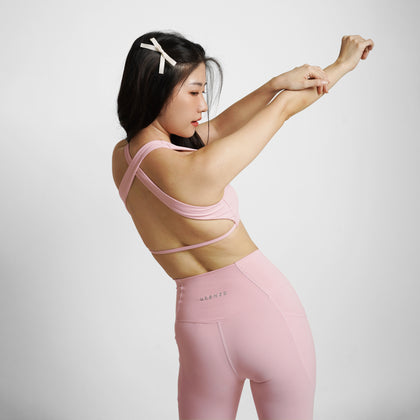 Enchante Crossback Bra - Blush - Urbanized Co. S