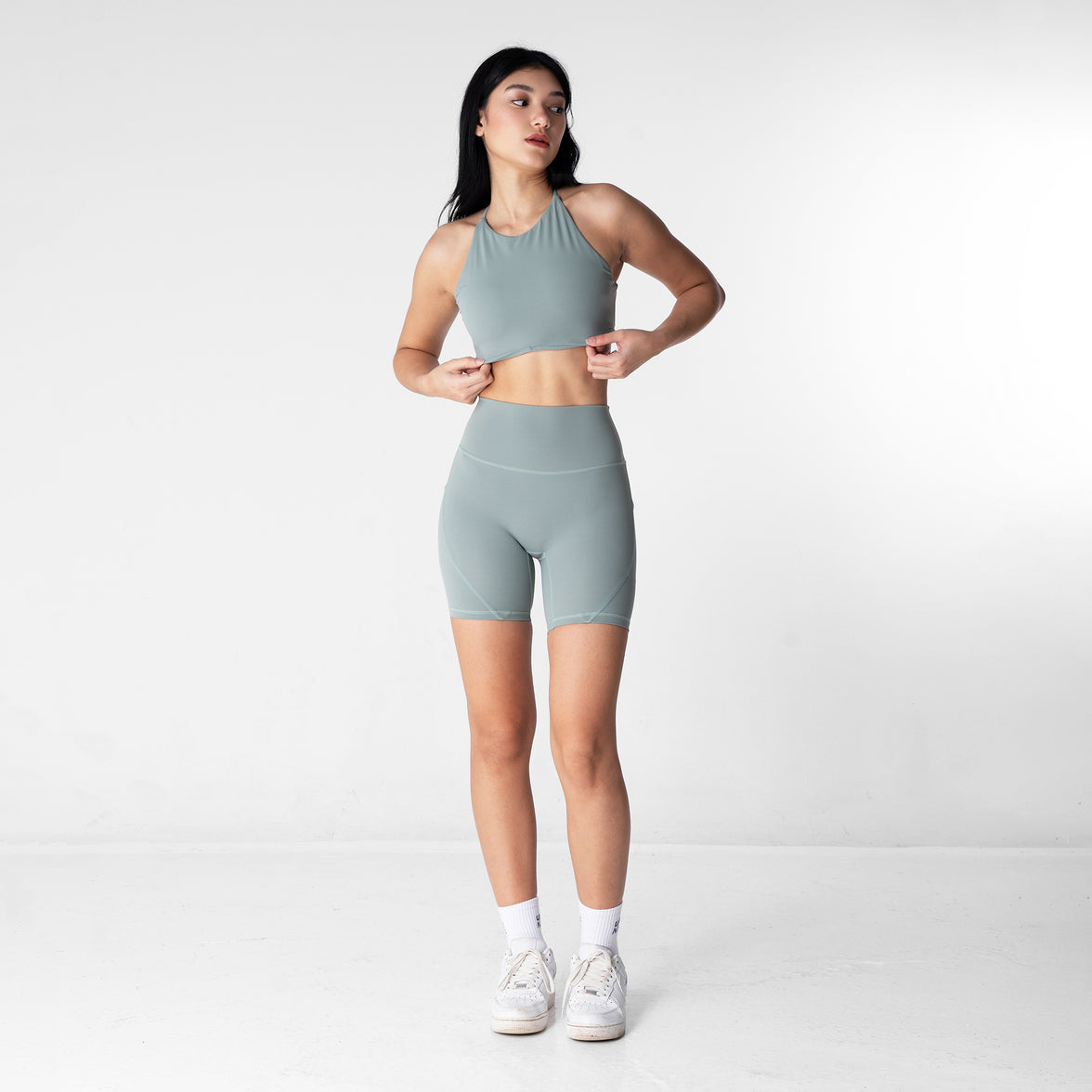 Cali Strappy Bra - Sage - Urbanized Co. S