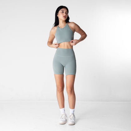 Cali Strappy Bra - Sage - Urbanized Co. S