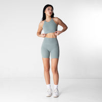 Cali Strappy Bra - Sage - Urbanized Co. S