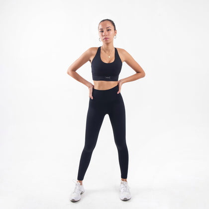 Revitalise Highrise Leggings - Black - Urbanized Co. S