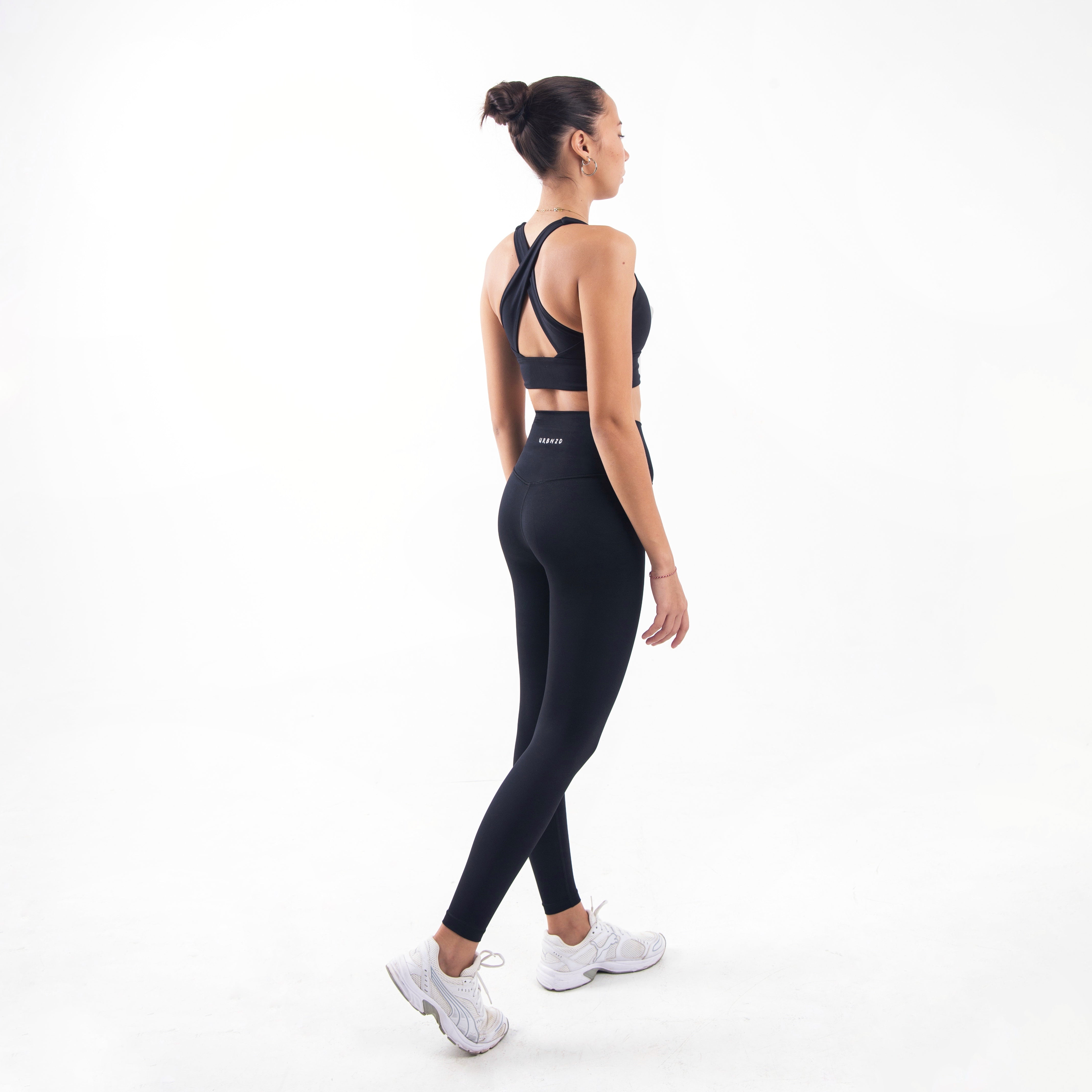 Revitalise Highrise Leggings - Black - Urbanized Co. S