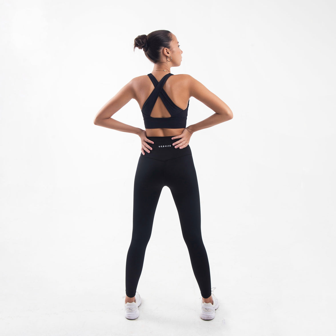 Revitalise Highrise Leggings - Black - Urbanized Co. S