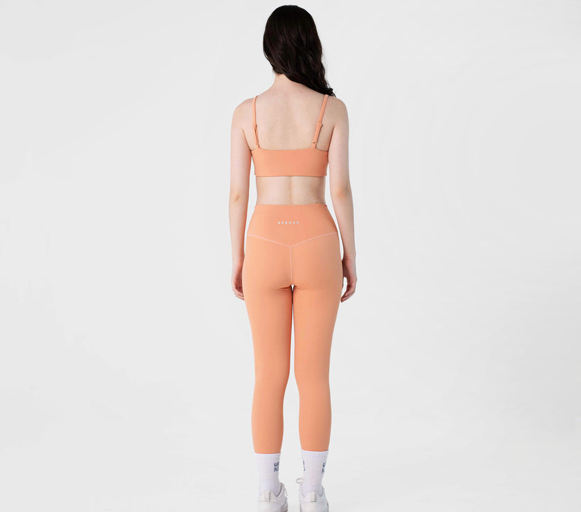Revitalise Highrise Leggings - Peach - Urbanized Co. S