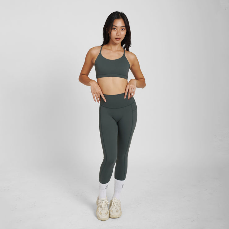 Core Pocket Leggings - Pine - Urbanized Co. S