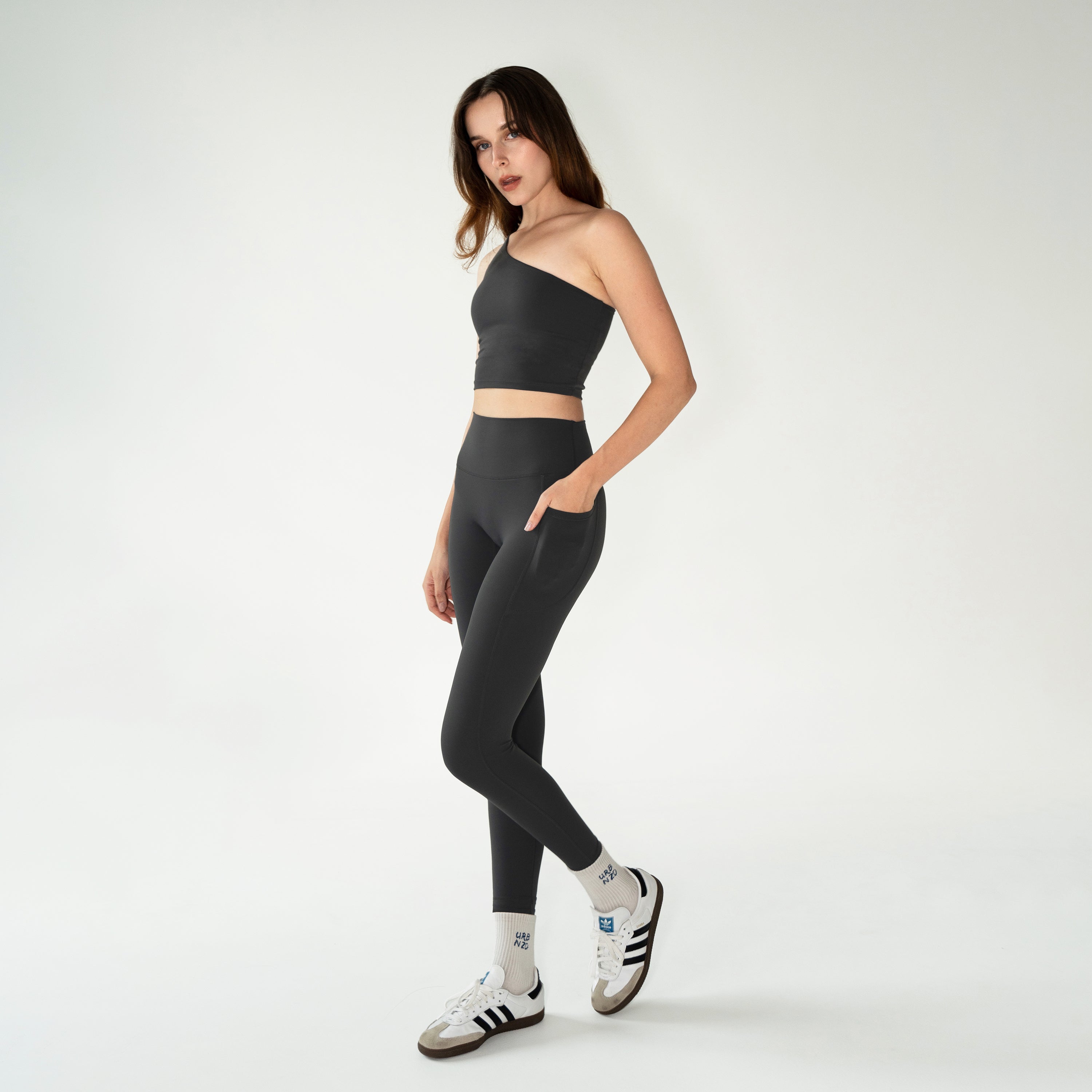 Core Pocket Leggings - Grit - Urbanized Co. S