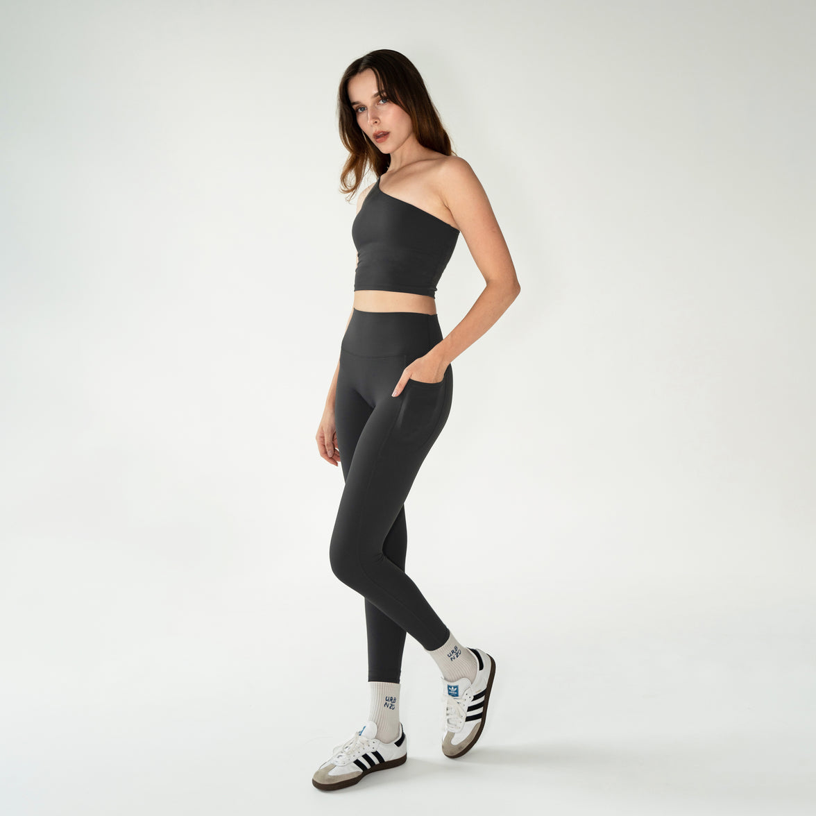 Core Pocket Leggings - Grit - Urbanized Co. S