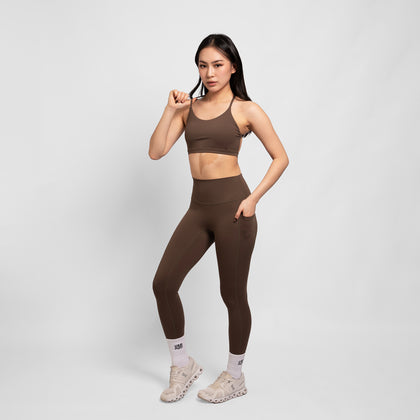 Core Pocket Leggings - Olive