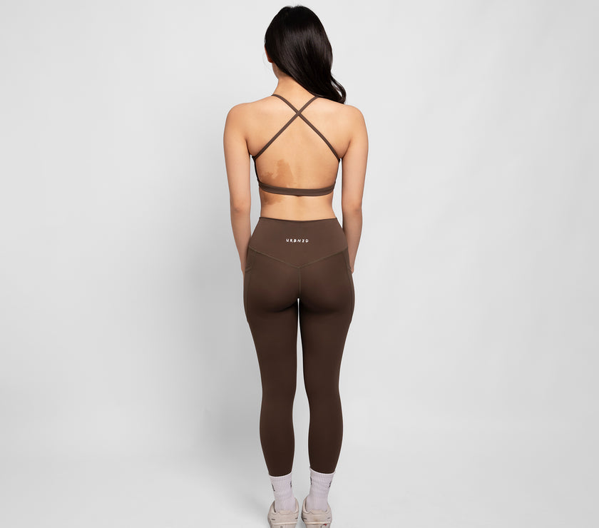 Core Pocket Leggings - Olive