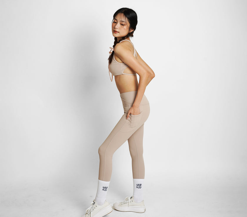 Crossover Pocket Leggings - Plie - Urbanized Co. S