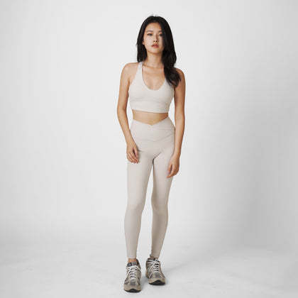 Crossover Pocket Leggings - Ranch - Urbanized Co. S