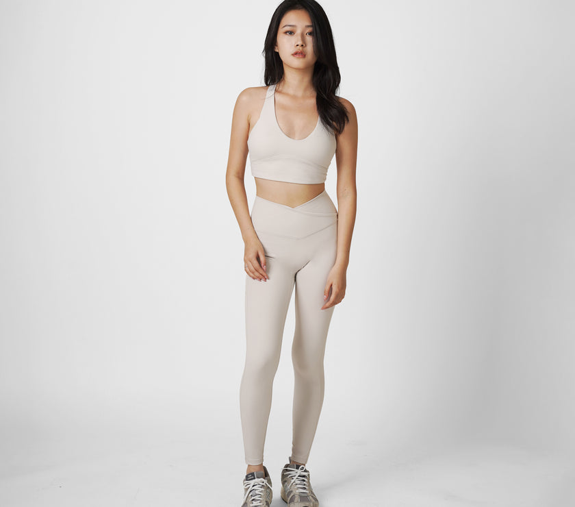 Crossover Pocket Leggings - Ranch - Urbanized Co. S