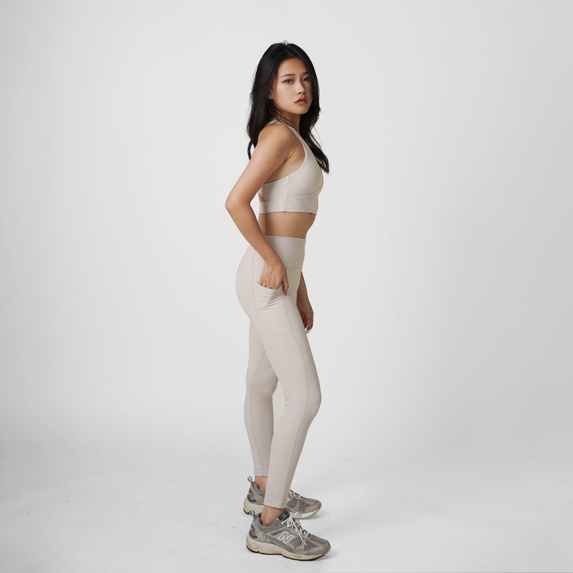 Crossover Pocket Leggings - Ranch - Urbanized Co. S