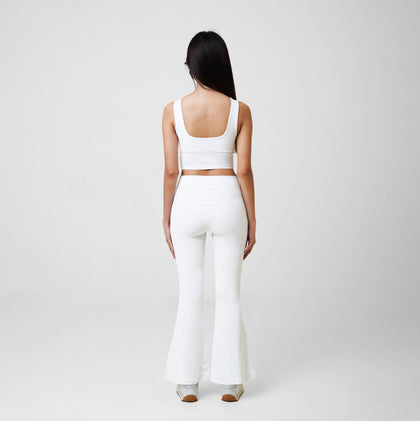 Flare Leggings (Petite 28") - White - Urbanized Co. S