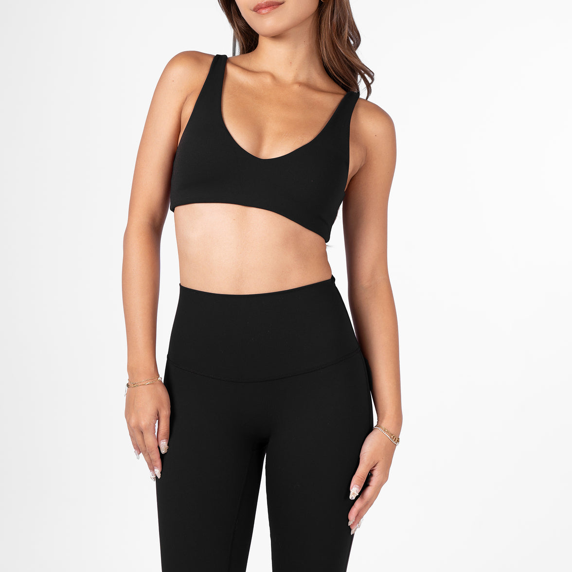 Regular Flare Leggings (30") - Black