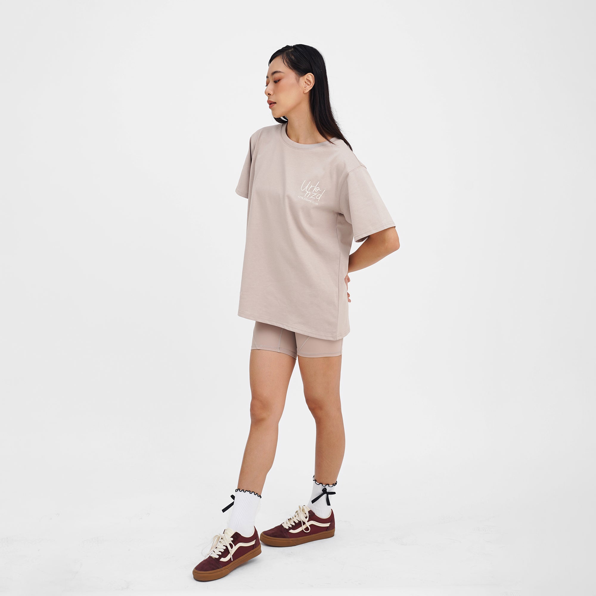 Classic Oversized Tee (Unisex) - Oat - Urbanized Co. S