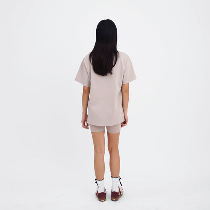Classic Oversized Tee (Unisex) - Oat - Urbanized Co. S