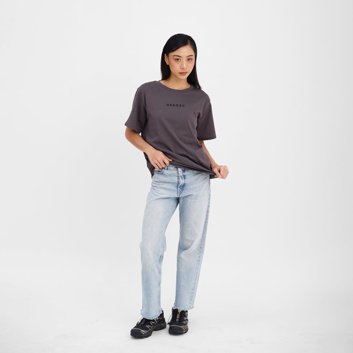 Classic Oversized Tee (Unisex) - Grit - Urbanized Co. S