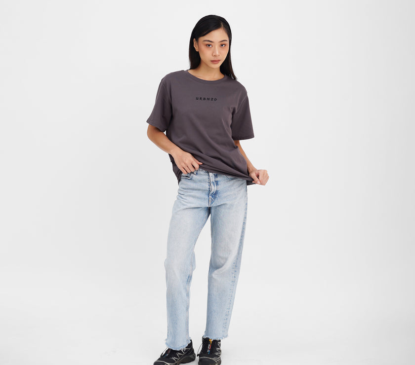 Classic Oversized Tee (Unisex) - Grit - Urbanized Co. S