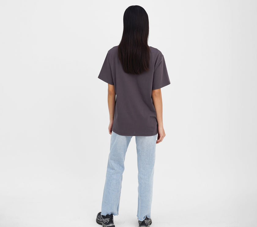 Classic Oversized Tee (Unisex) - Grit - Urbanized Co. S