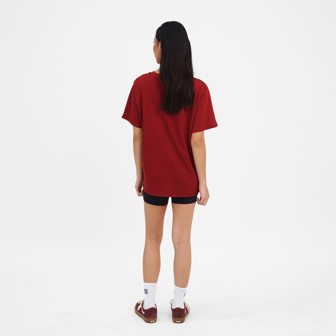 Classic Oversized Tee (Unisex) - Maroon - Urbanized Co. S