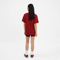 Classic Oversized Tee (Unisex) - Maroon - Urbanized Co. S