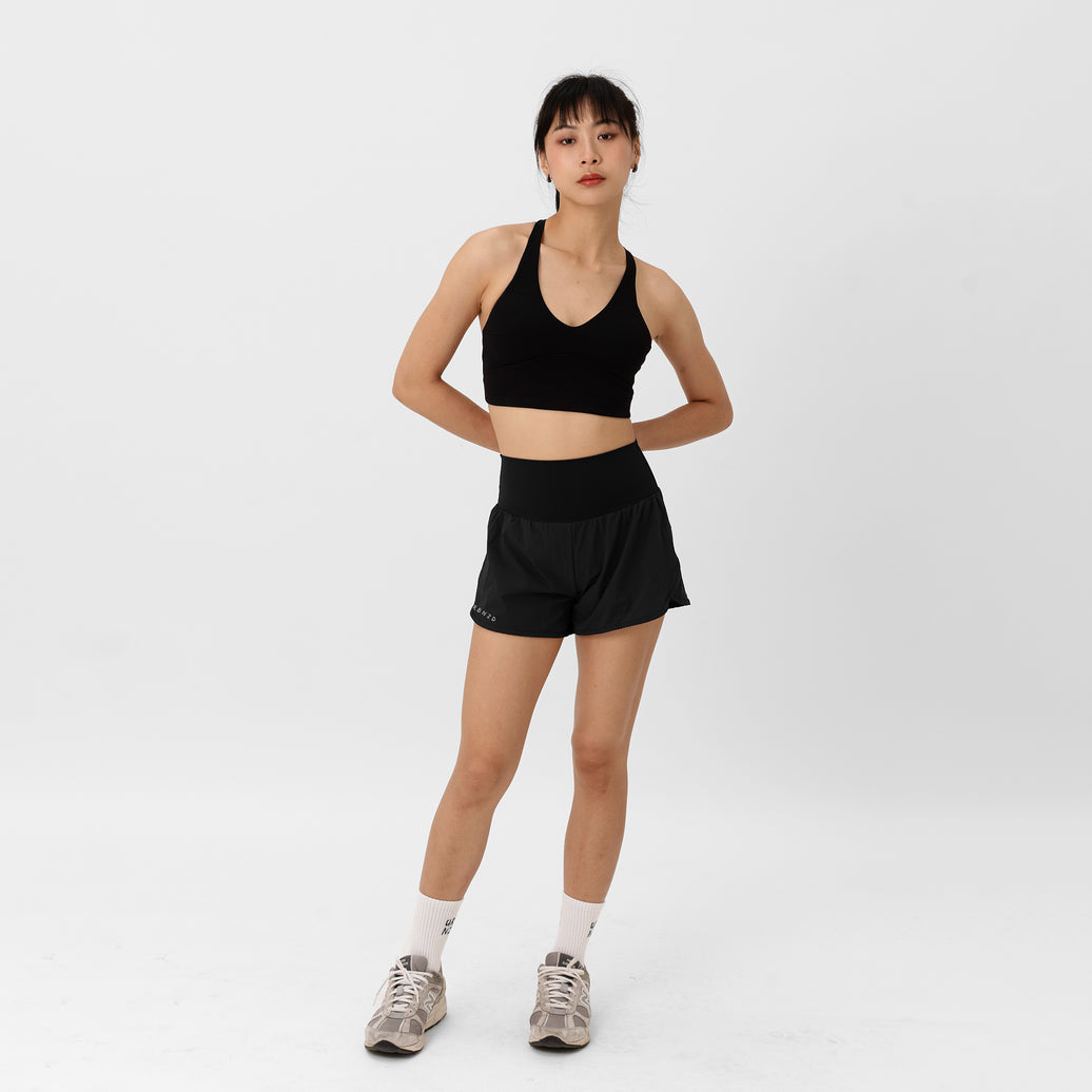 Freedom Stride Running Shorts - Black