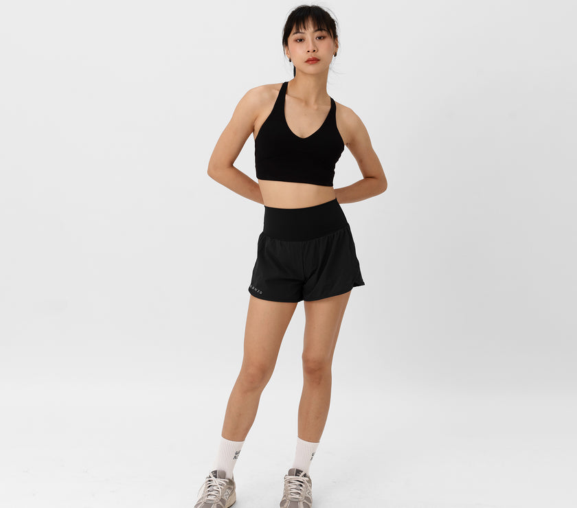 Freedom Stride Running Shorts - Black