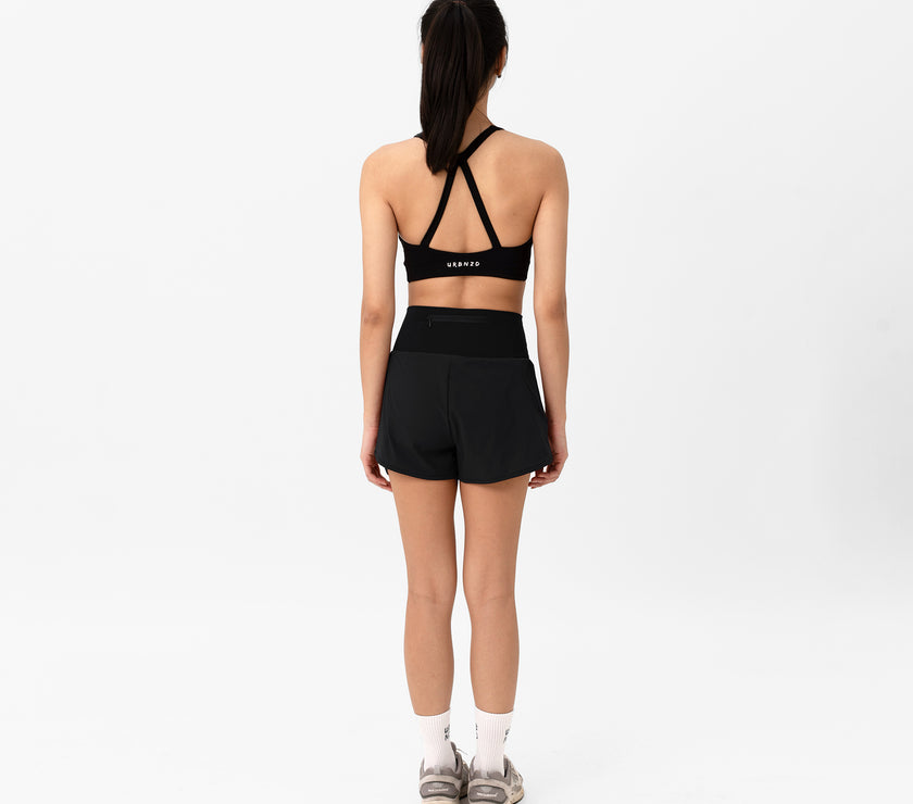 Freedom Stride Running Shorts - Black