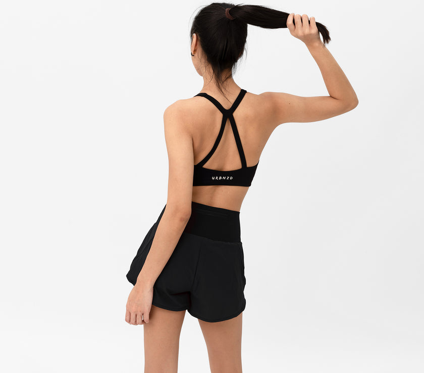 Freedom Stride Running Shorts - Black