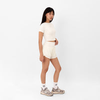 Freedom Stride Running Shorts - Milk