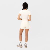 Freedom Stride Running Shorts - Milk