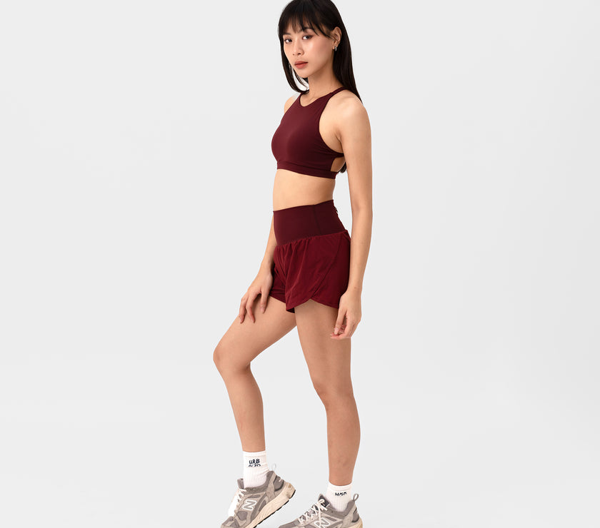 Freedom Stride Running Shorts - Rouge