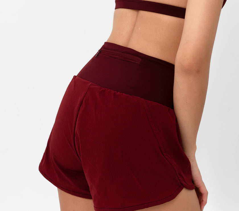 Freedom Stride Running Shorts - Rouge