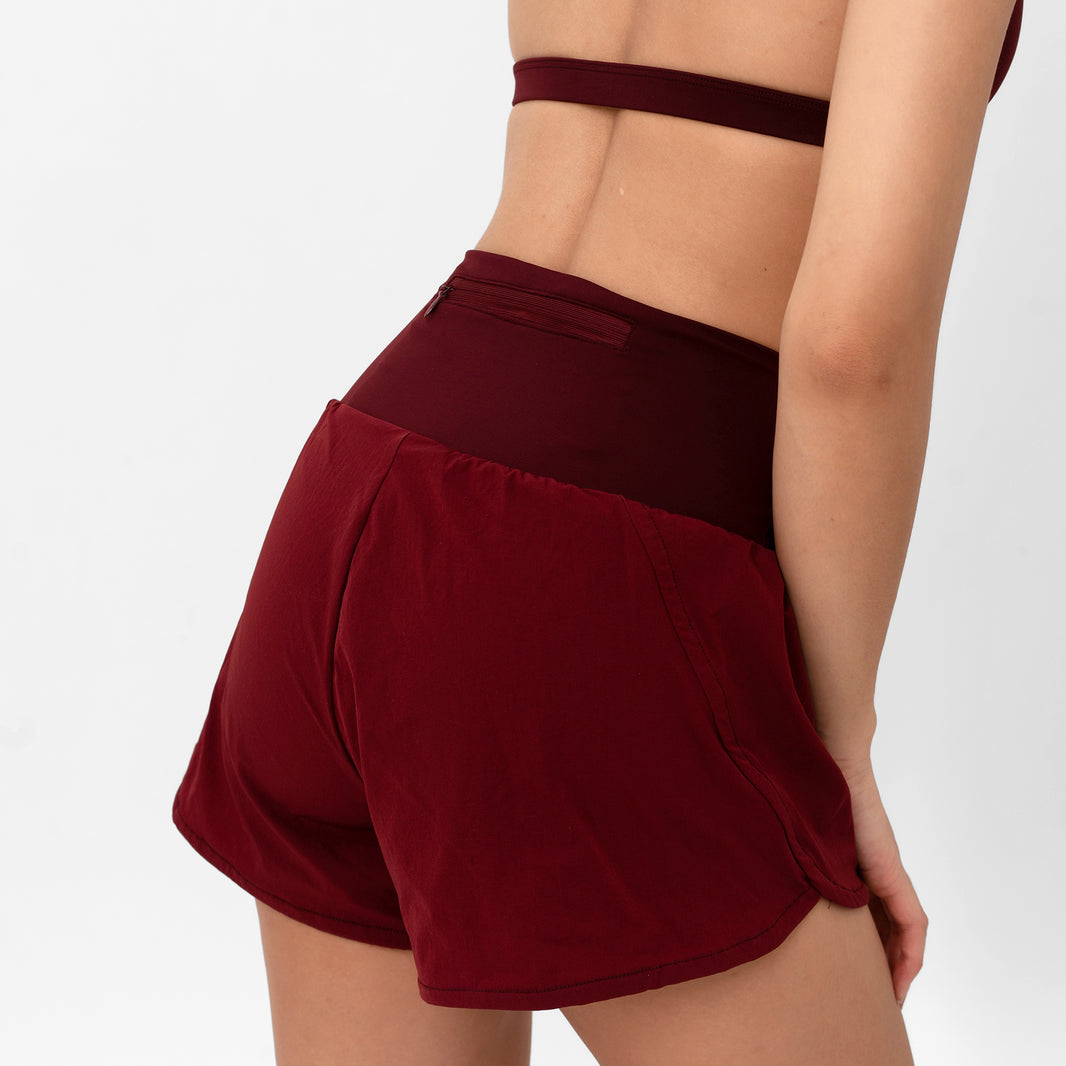 Freedom Stride Running Shorts - Rouge