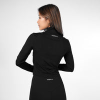 Rover Sculpt Crop Jacket - Black