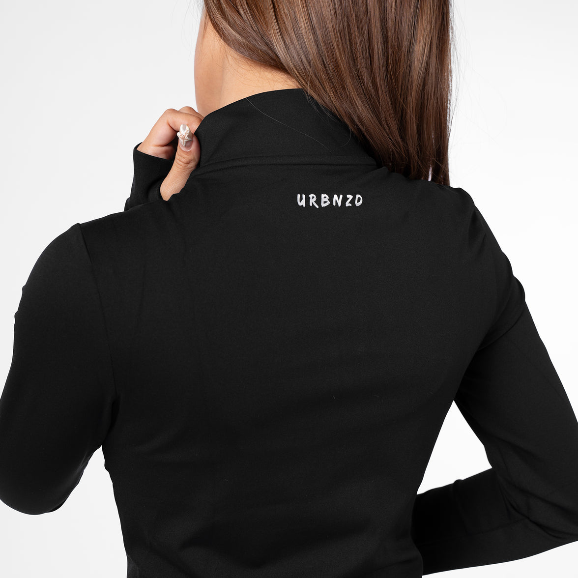 Rover Sculpt Crop Jacket - Black