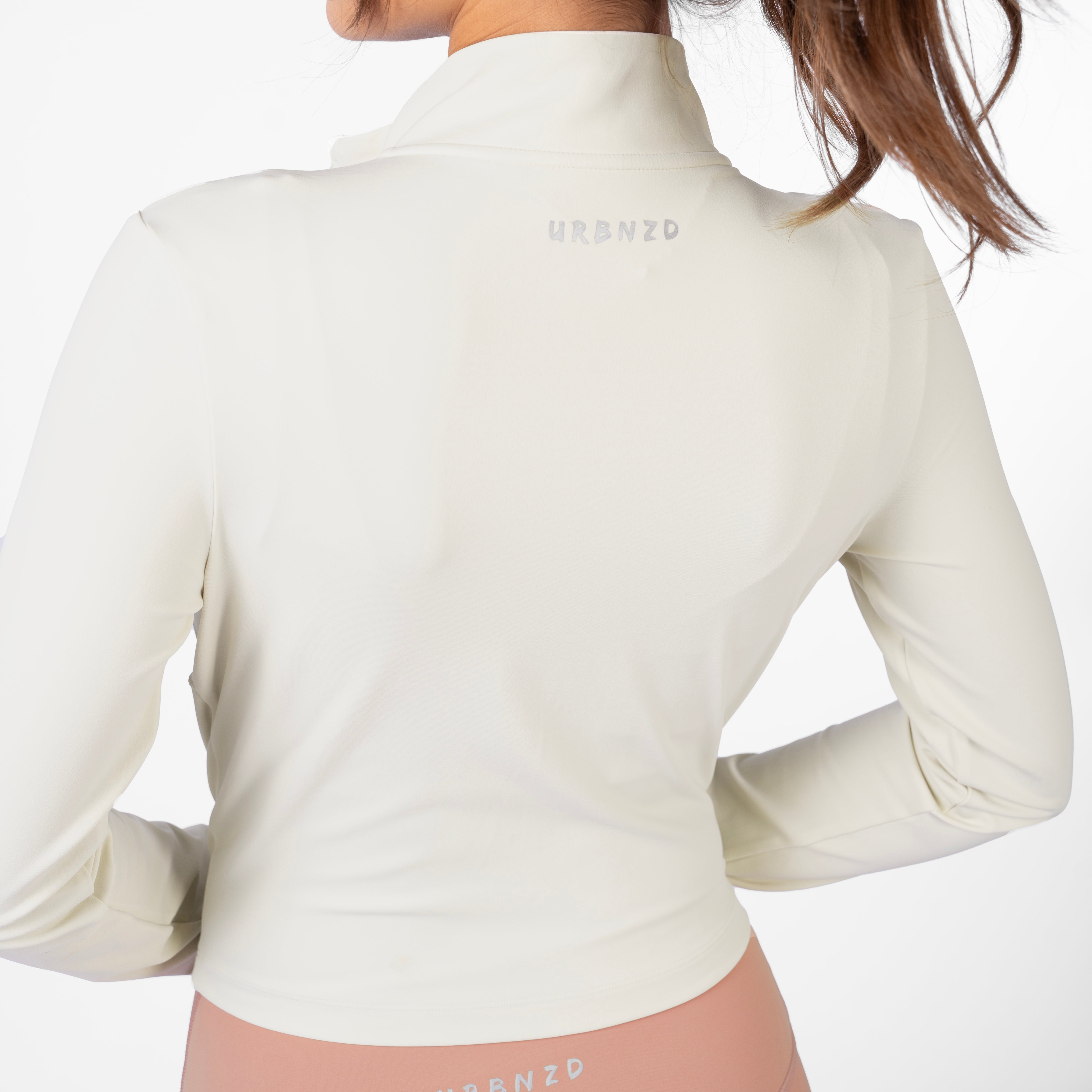 Rover Sculpt Crop Jacket - Bone