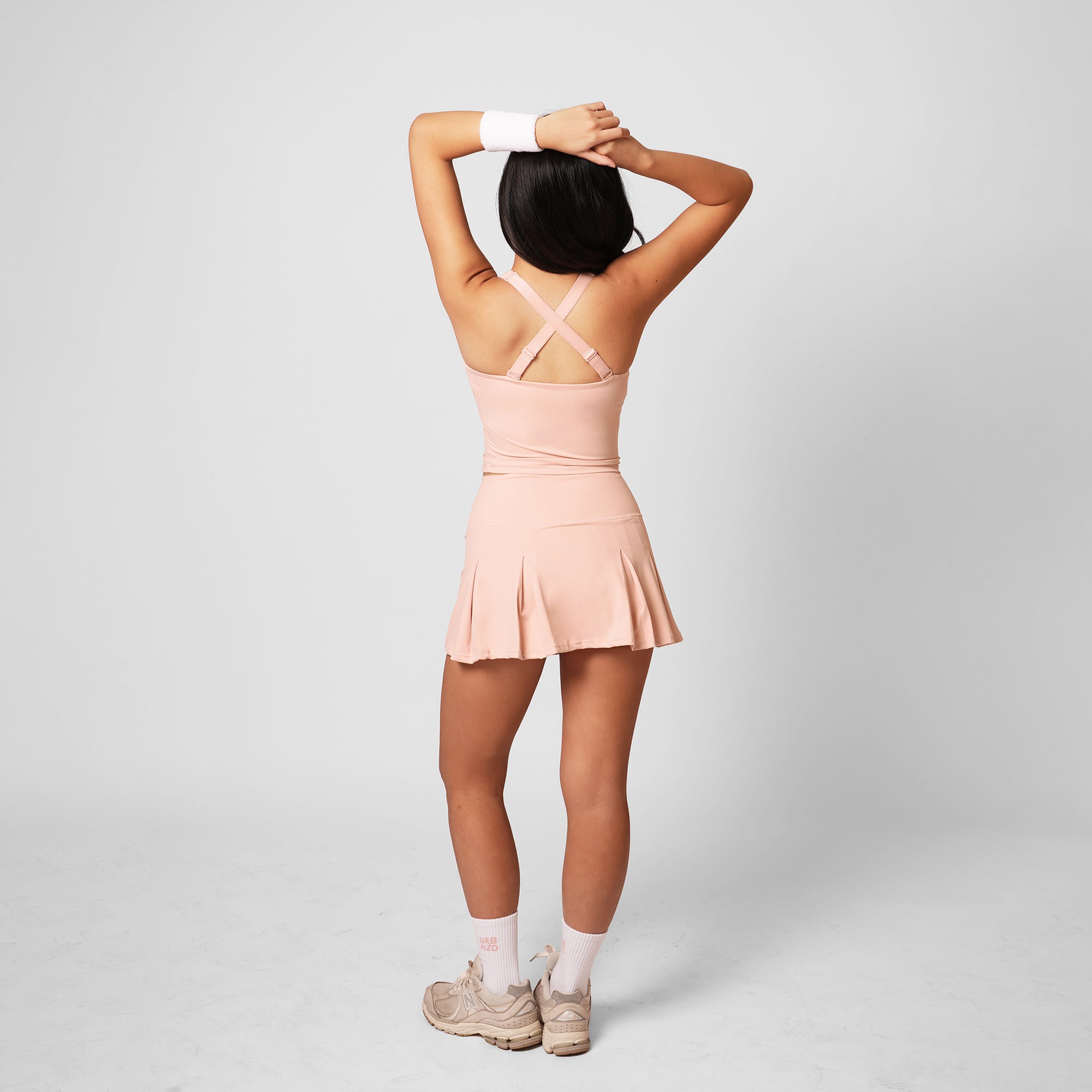 Serve Pleated Skirt - Bloom
