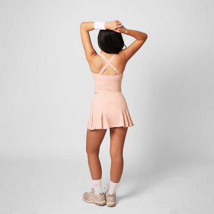 Serve Pleated Skirt - Bloom