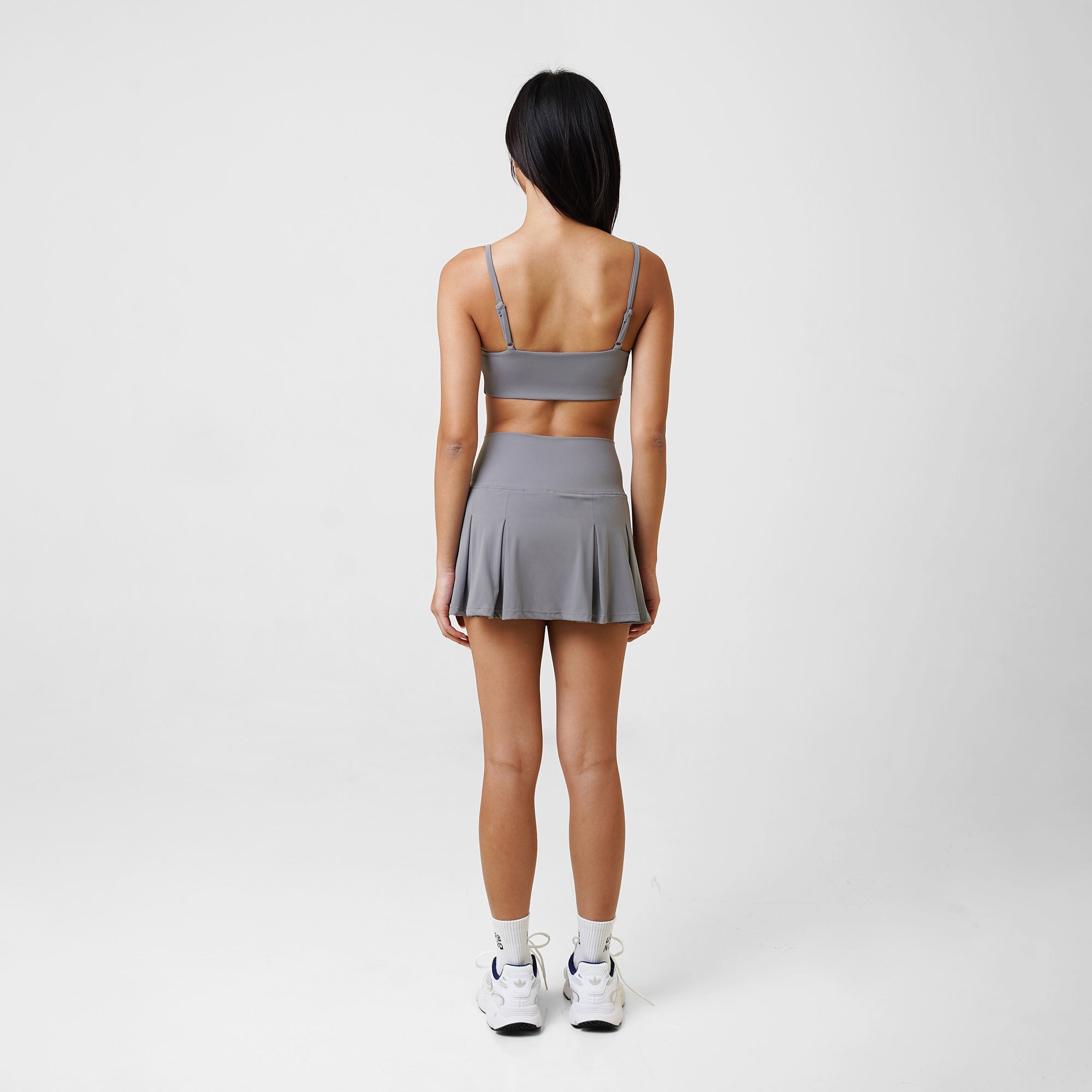 Serve Pleated Skirt - Heather - Urbanized Co. S