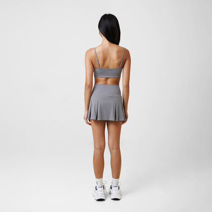 Serve Pleated Skirt - Heather - Urbanized Co. S
