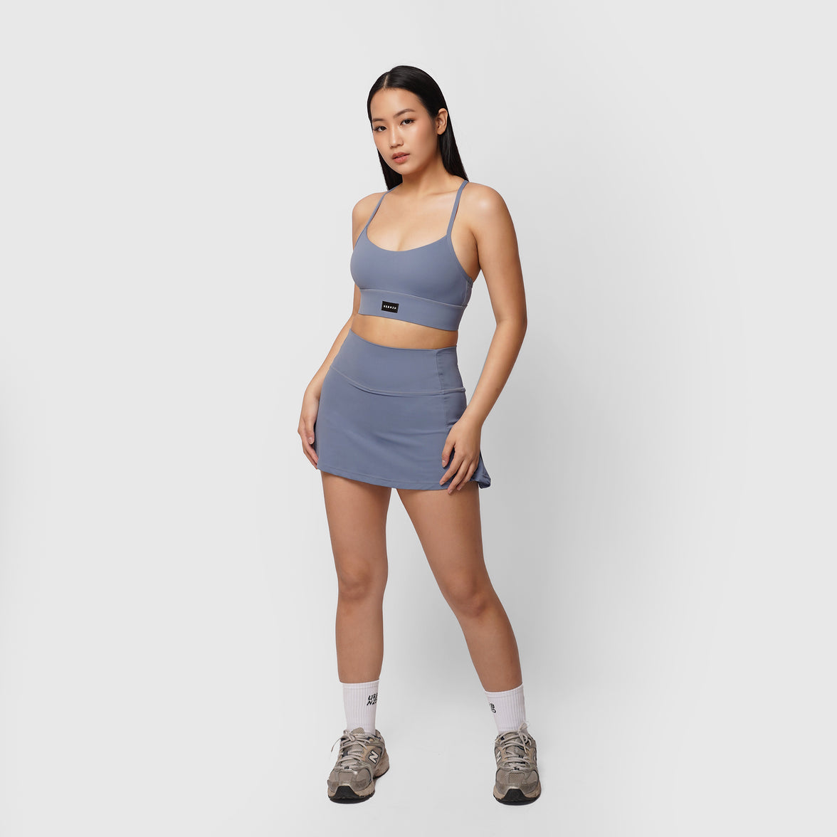 Serve Pleated Skirt - Haze