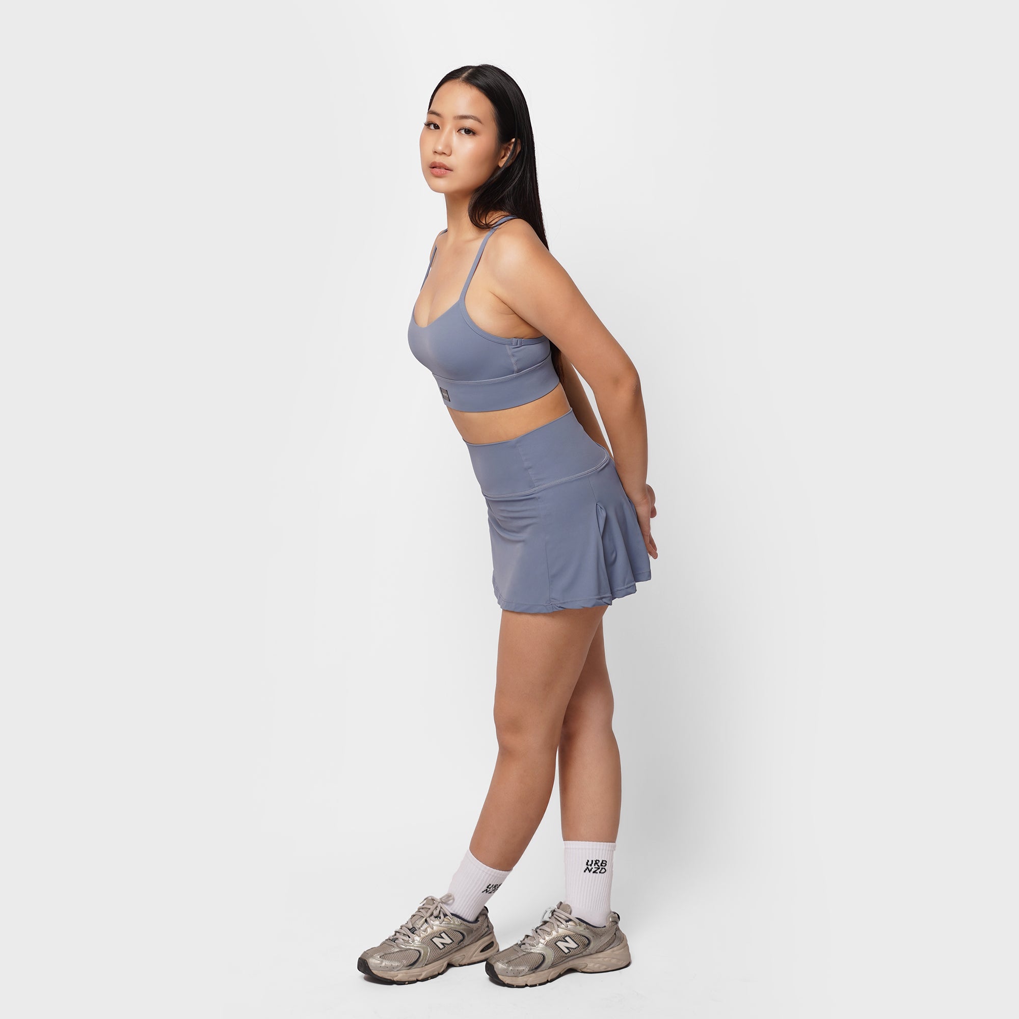 Serve Pleated Skirt - Haze