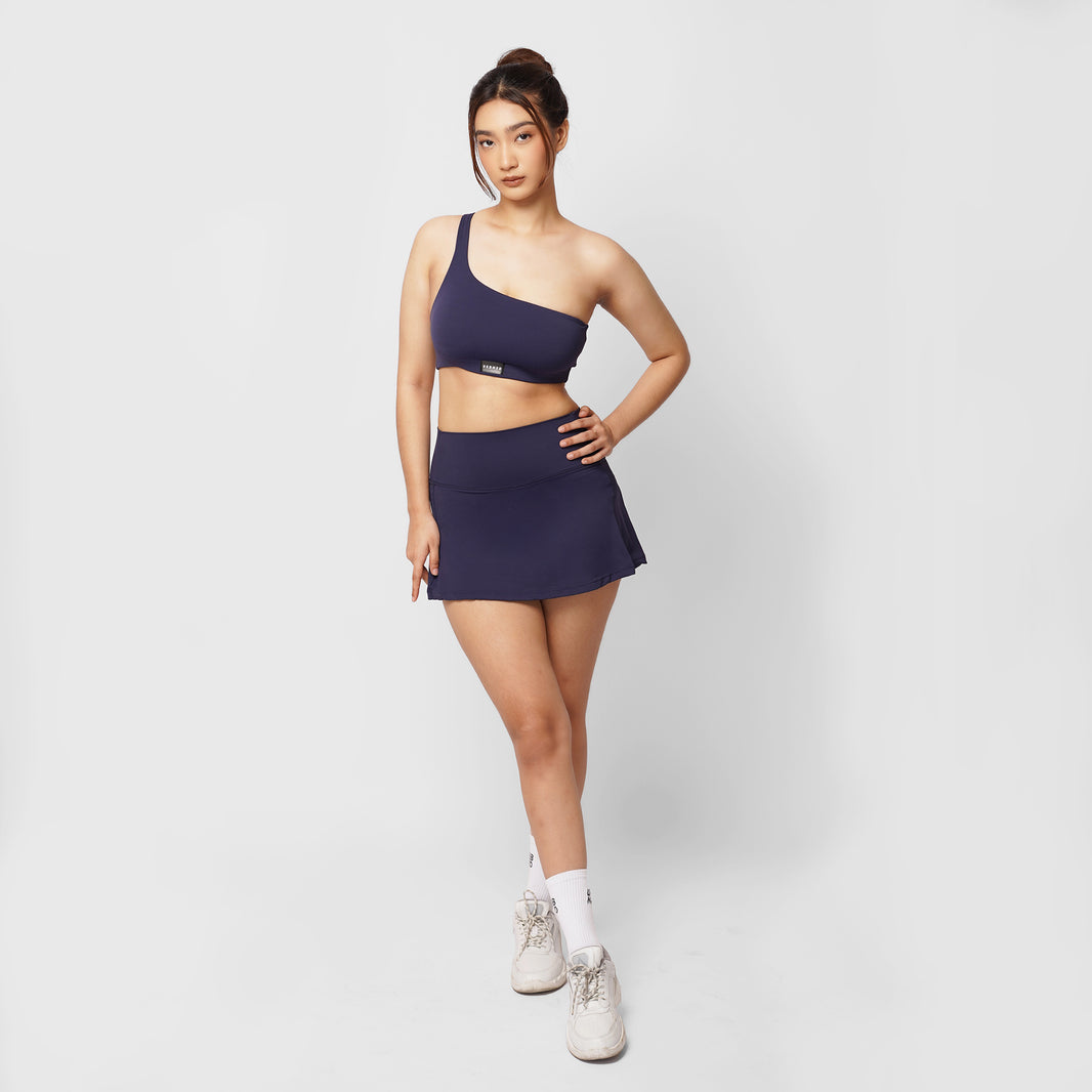 Serve Pleated Skirt - Midnight