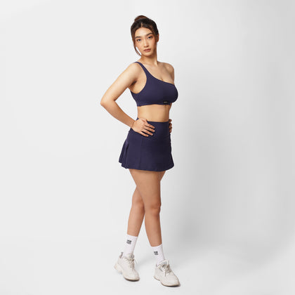 Serve Pleated Skirt - Midnight