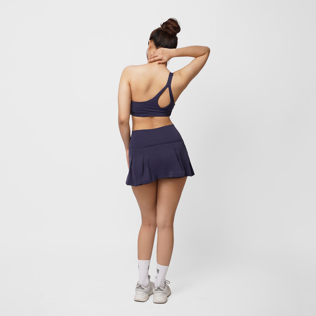 Serve Pleated Skirt - Midnight