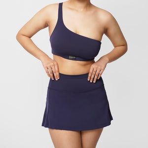 Serve Pleated Skirt - Midnight