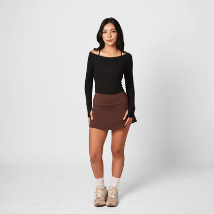 Serve Pleated Skirt - Soul