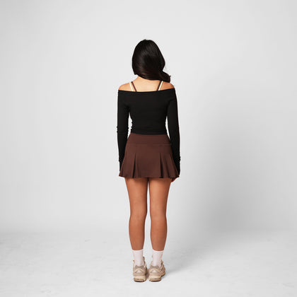 Serve Pleated Skirt - Soul
